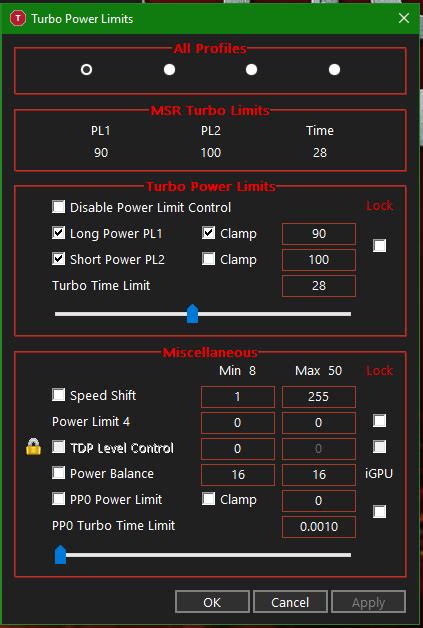 throttlestop power red|Red 'EDP Other' and 'Thermal' Limit Reasons in ThrottleStop.